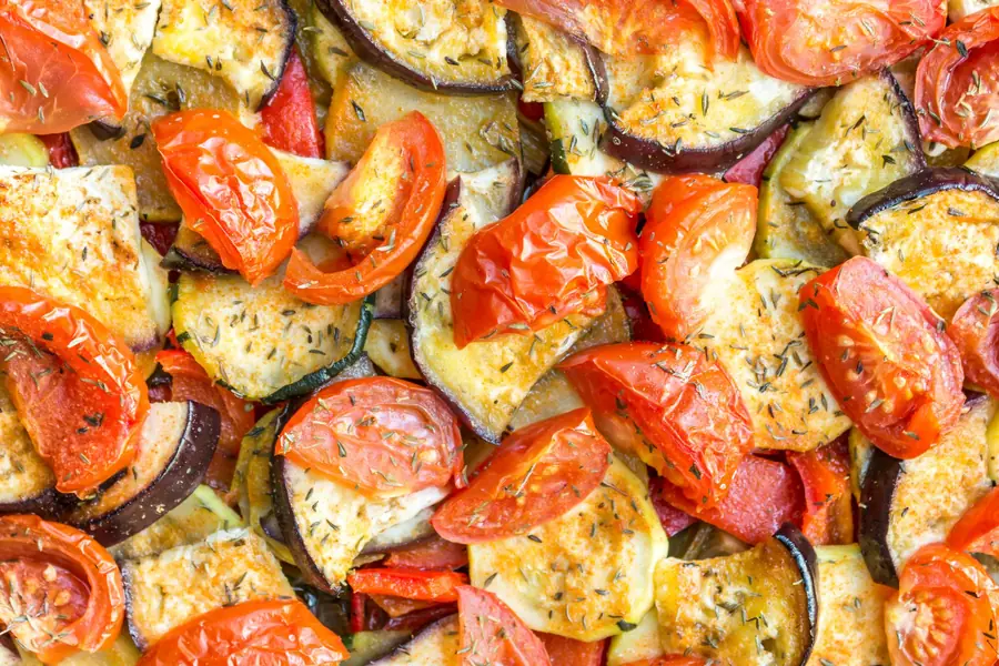 Une ratatouille au four